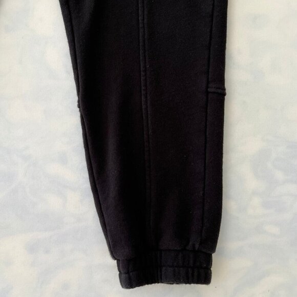 Juicy Couture Logo Black Fleece Jogger Sweatpants - Picture 3 of 7